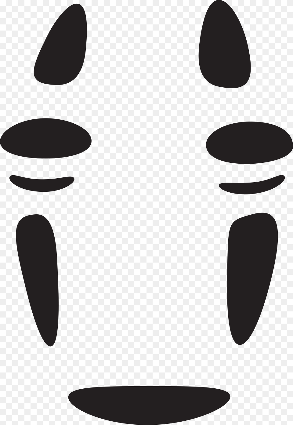 No Face No Face Spirited Away Vector, Cutlery, Lighting Free Transparent Png
