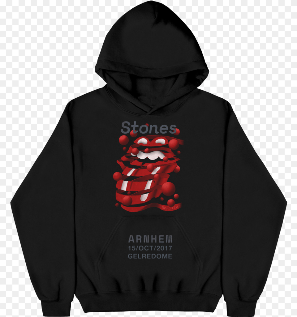No Filter The Rolling Hoodie With Print On Back, Clothing, Hood, Knitwear, Sweater Png Image