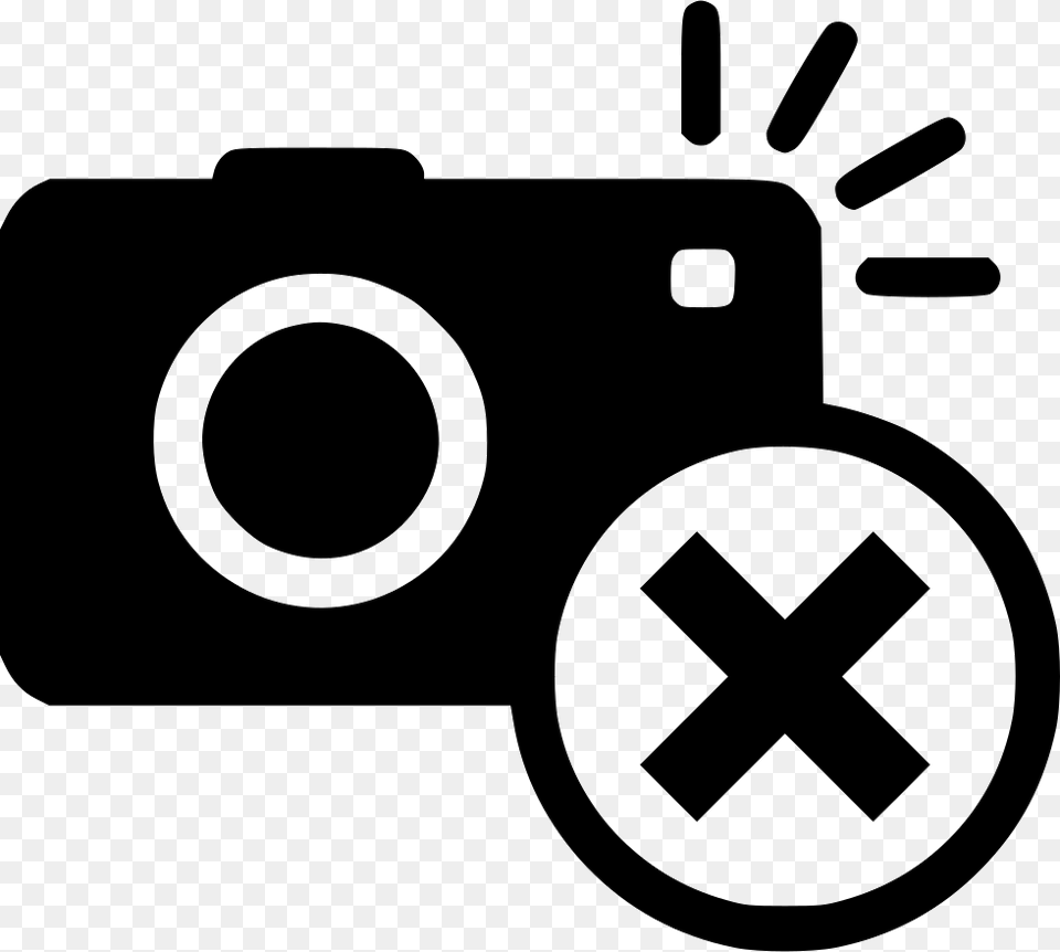 No Flash Photography Svg Icon Download Get Rid Of Fat Under Chin, Electronics, Camera Free Png