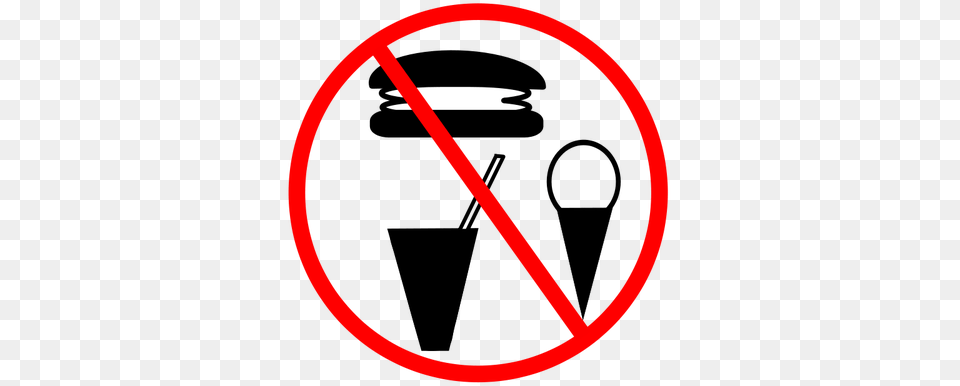 No Food Allowed Sign Vector Image, Symbol, Road Sign Png