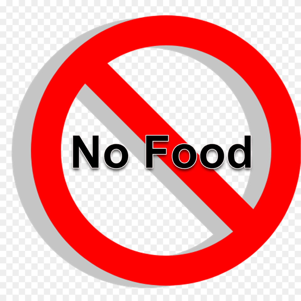 No Food Clipart, Sign, Symbol, Road Sign Png Image