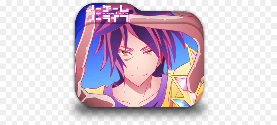 No Game Life Icon Hd Folder No Game No Life Icon, Book, Comics, Publication, Adult Free Transparent Png