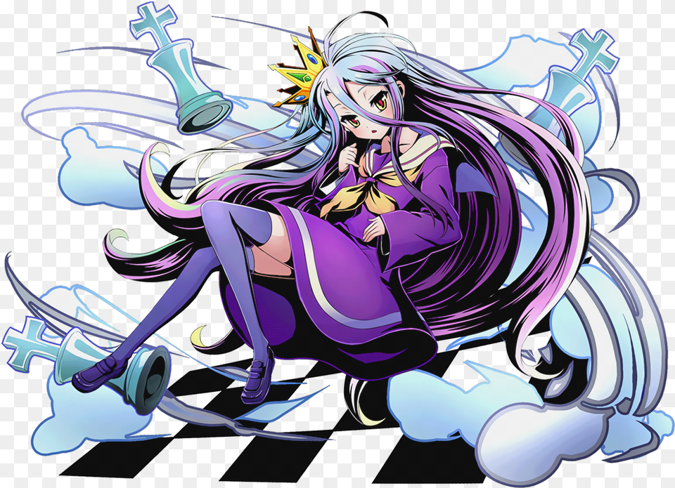 No Game No Life, Book, Comics, Publication, Adult Png Image