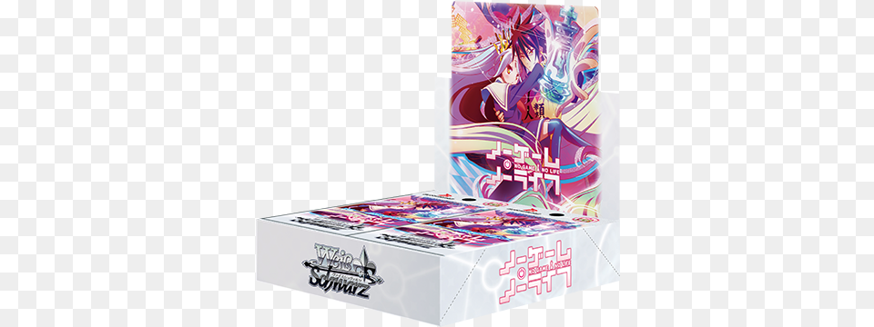 No Game No Life Booster Box Weiss Schwarz Booster Pack No Game No Life, Book, Comics, Publication, Advertisement Free Transparent Png