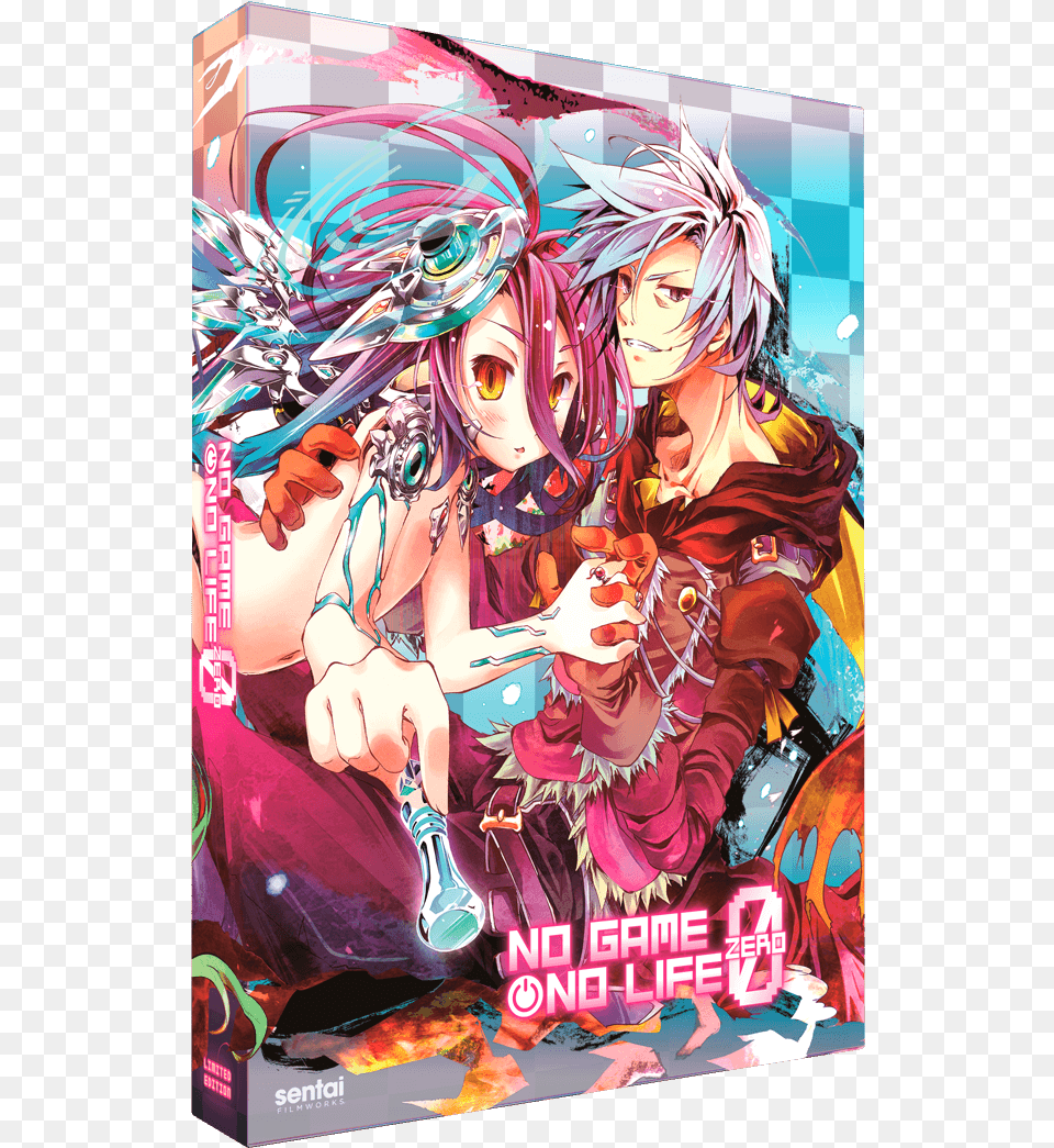 No Game No Life Logo, Book, Comics, Publication, Manga Free Transparent Png