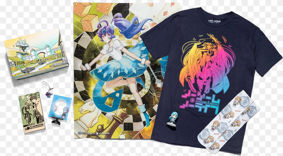 No Game No Life T Shirt Loot Crate, Clothing, Glove Free Png Download