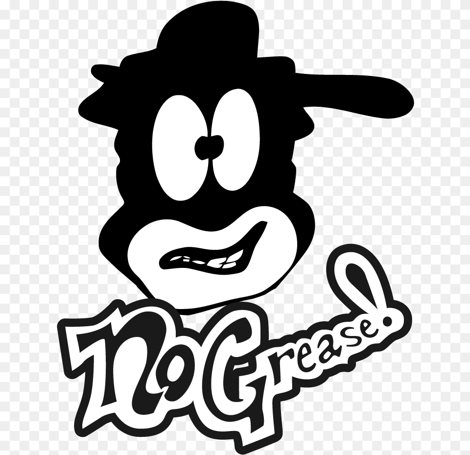No Grease Download Black Barber Shop Logos, Stencil, Text, Logo Png Image
