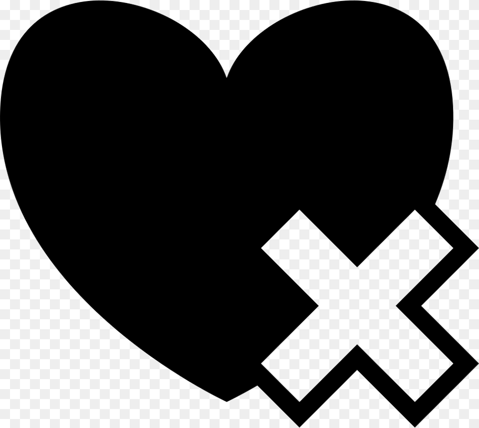 No Heart Heart, Stencil, Logo Png Image