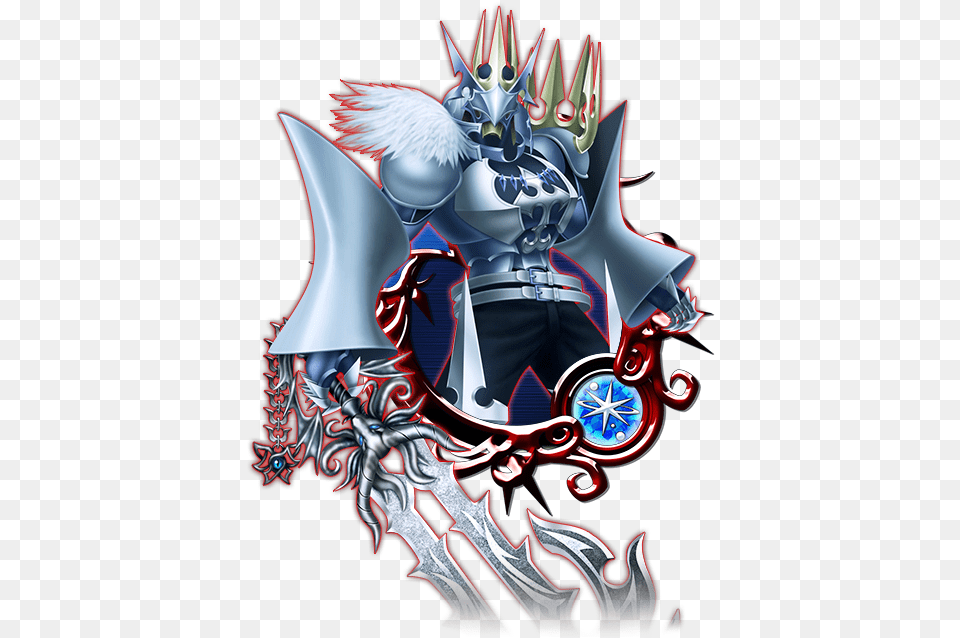 No Heart Kingdom Hearts Ux Xemnas Png