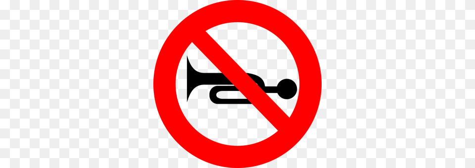 No Honking Sign, Symbol, Road Sign, Disk Free Png