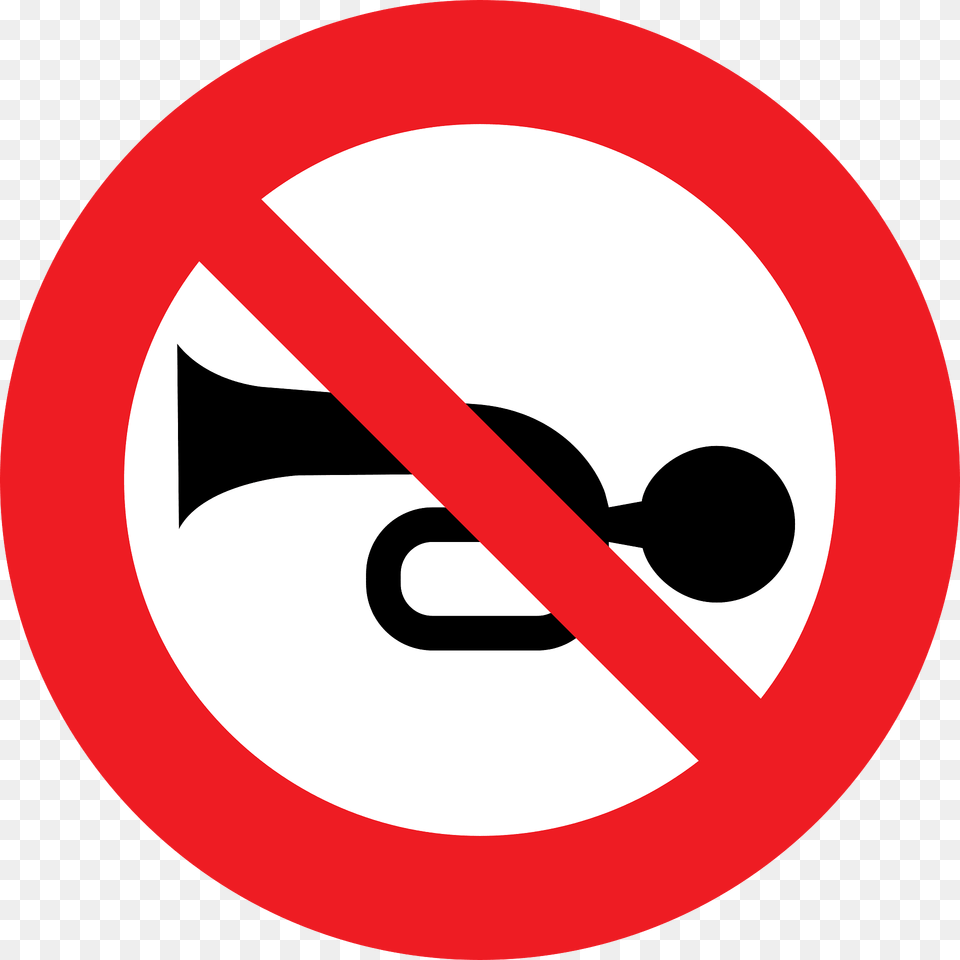 No Horns Or Excessive Motor Noise Sign In Austria Clipart, Symbol, Road Sign Free Png Download