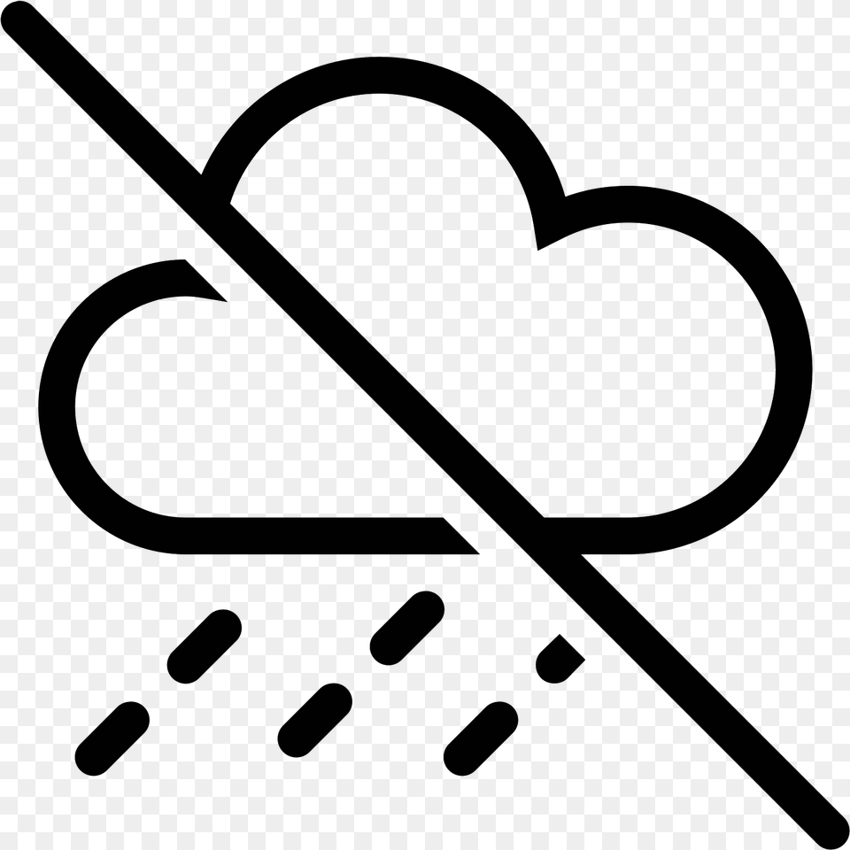 No Icon No Rain Clipart, Gray Free Png Download