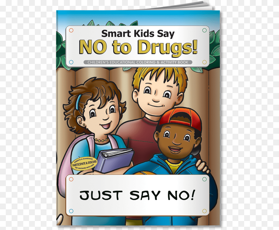 No Image Kids No To Drugs, Book, Comics, Publication, Baby Free Png