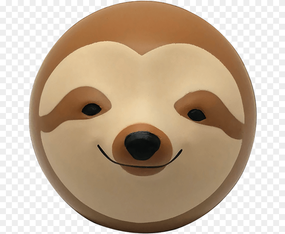 No Image Sloth Stress Ball, Plate Free Transparent Png