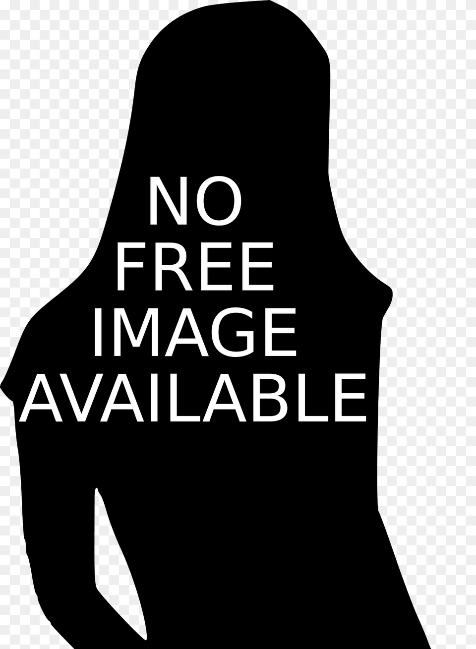 No Image Woman En Clipart, Silhouette, Adult, Female, Person Free Png