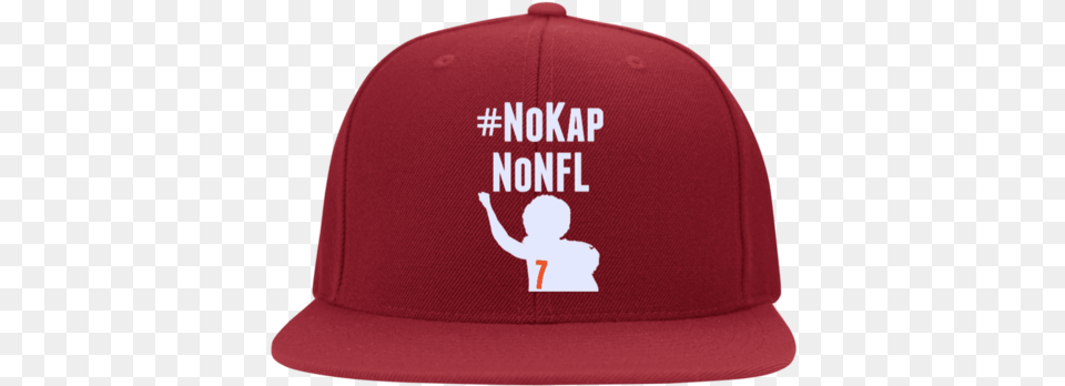 No Kaepernick No Nfl Stylish Baseball Cap Baseball Cap, Baseball Cap, Clothing, Hat, Maroon Png