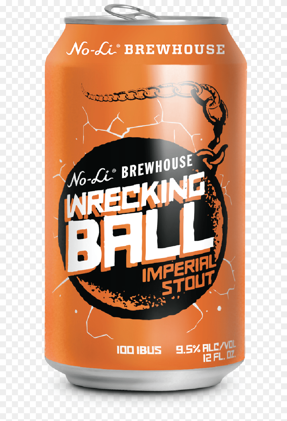 No Li Brewhouse Releases New Wrecking Ball Imperial Guinness, Alcohol, Beer, Beverage, Tin Png Image