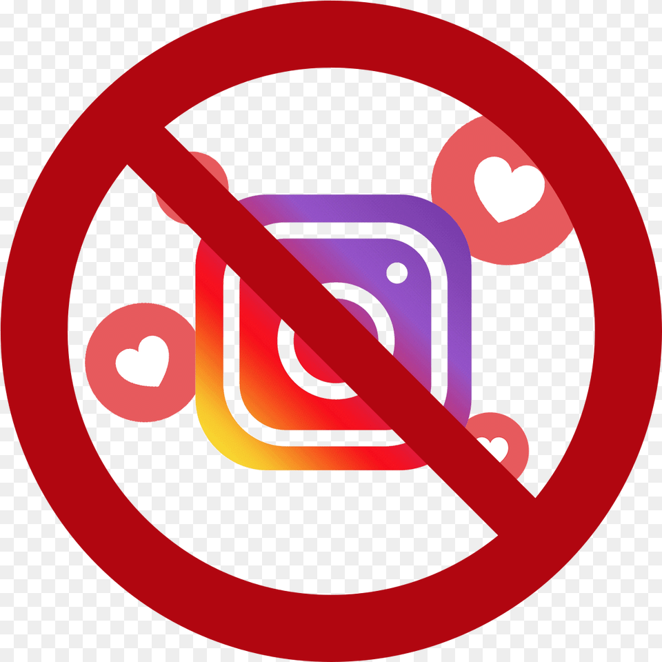 No Like Update Instagram, Sign, Symbol, Disk Png