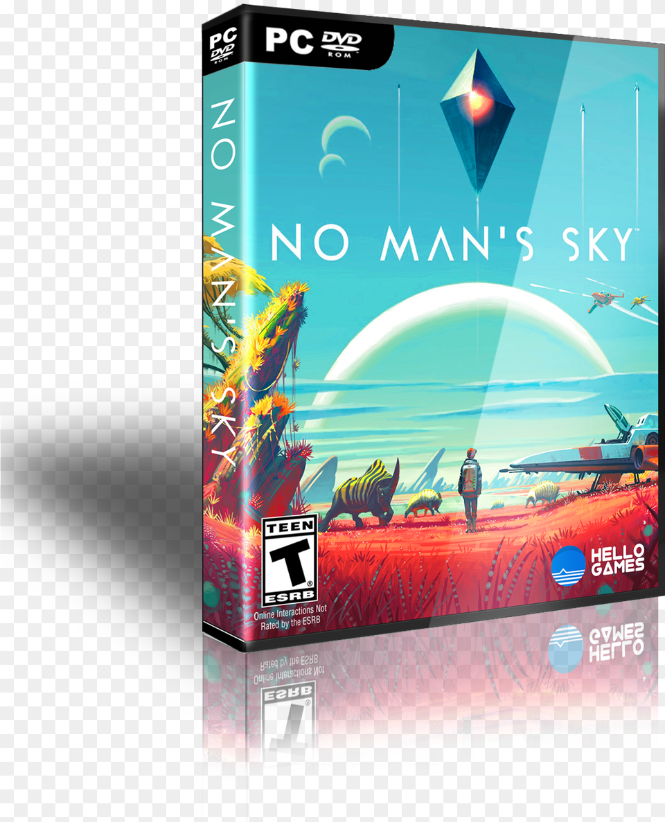 No Man S Sky No Man39s Sky Cover, Book, Publication, Person Free Png Download