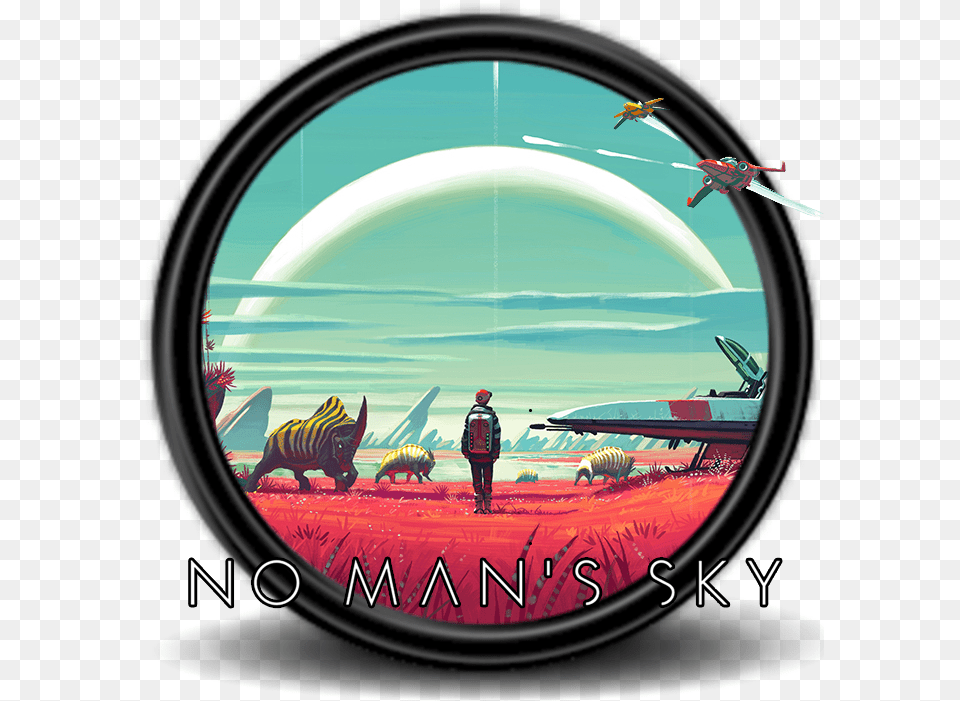 No Mans Sky Steam Gift No Mans Sky Icon, Photography, Person, Vehicle, Transportation Free Png