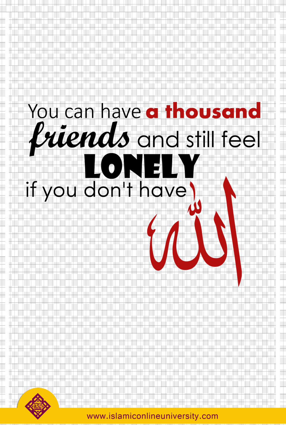 No Matter What Else You Lose Never Lose Allah, Advertisement, Poster, Page, Text Png Image