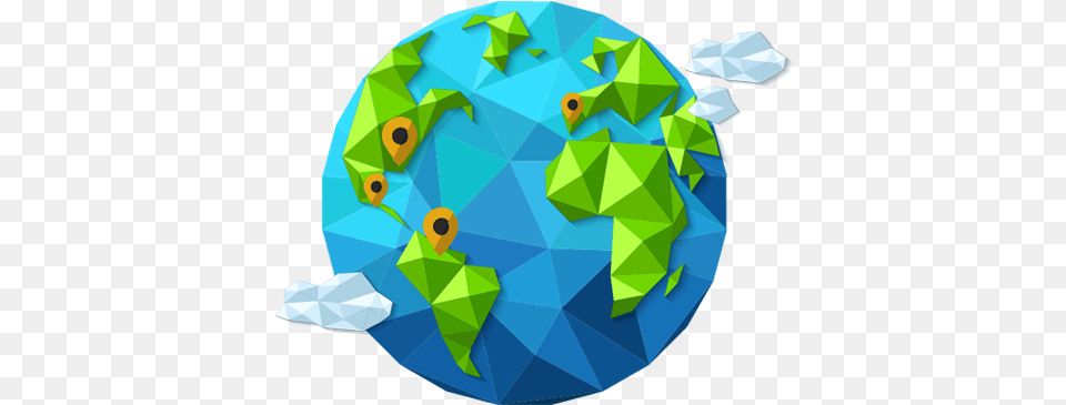 No Matter Where You Come From Who Your Target Audience Earth Polygon, Sphere, Astronomy, Outer Space, Planet Free Png Download