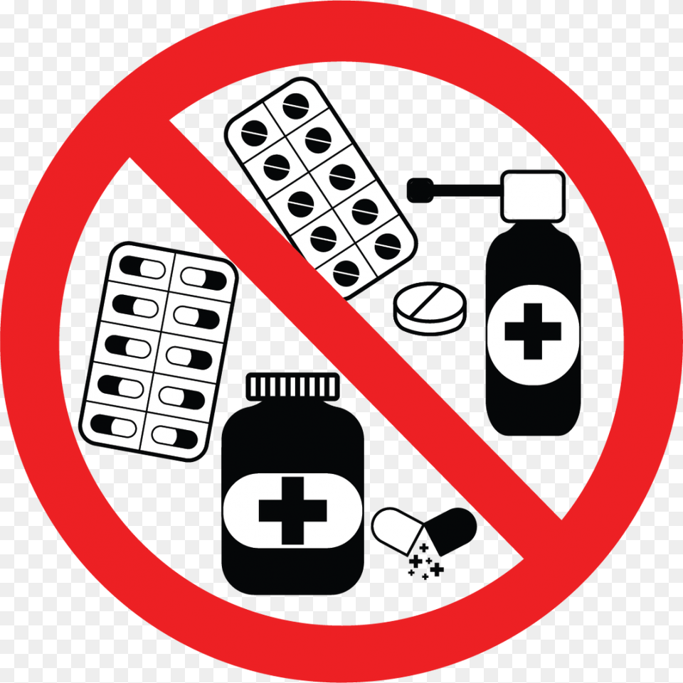 No Medication Clipart, First Aid, Symbol, Sign Png