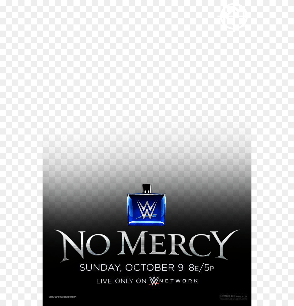 No Mercy Poster Wwe No Mercy 2016, Bottle, Cosmetics, Logo, Perfume Free Transparent Png
