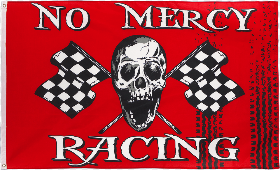 No Mercy Racing Flag, Advertisement, Poster, Person, Book Free Png Download