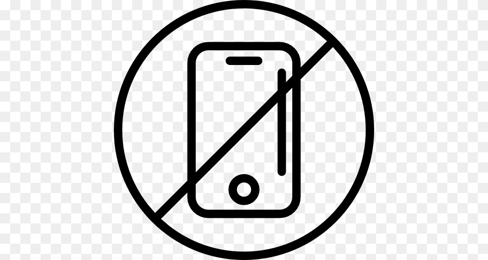 No Mobile Phone Allowed, Electronics, Mobile Phone, Symbol, Plant Free Transparent Png