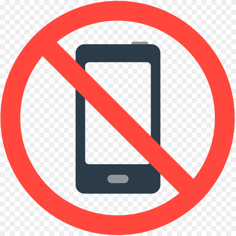 No Mobile Phones Emoji Clipart, Electronics, Mobile Phone, Phone, Sign Png