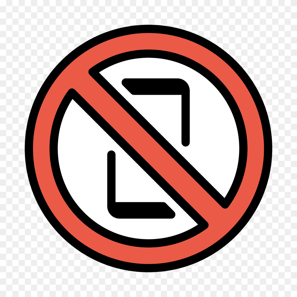 No Mobile Phones Emoji Clipart, Sign, Symbol, Road Sign Free Transparent Png