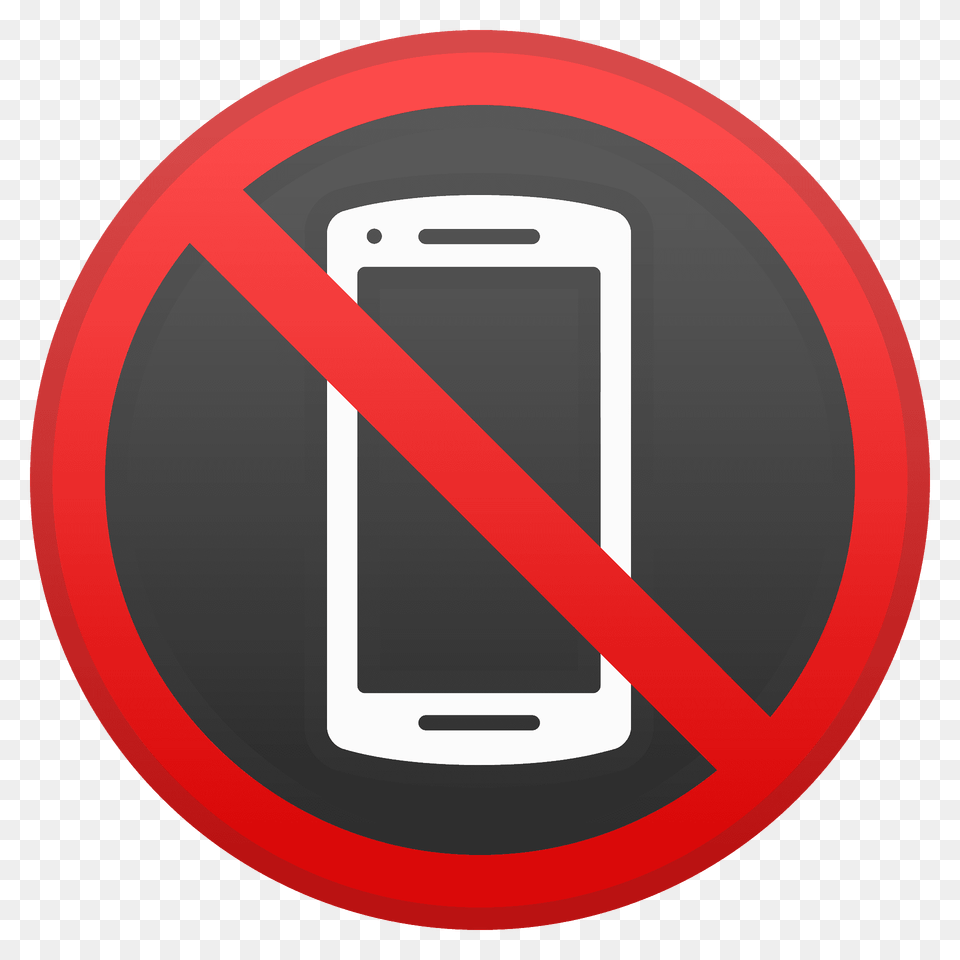 No Mobile Phones Emoji Clipart, Electronics, Mobile Phone, Phone, Road Sign Free Transparent Png