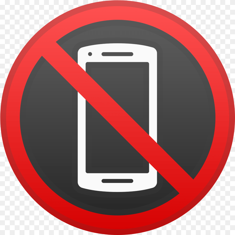 No Mobile Phones Icon No Mobile Phone Emoji, Electronics, Mobile Phone, Sign, Symbol Free Png Download