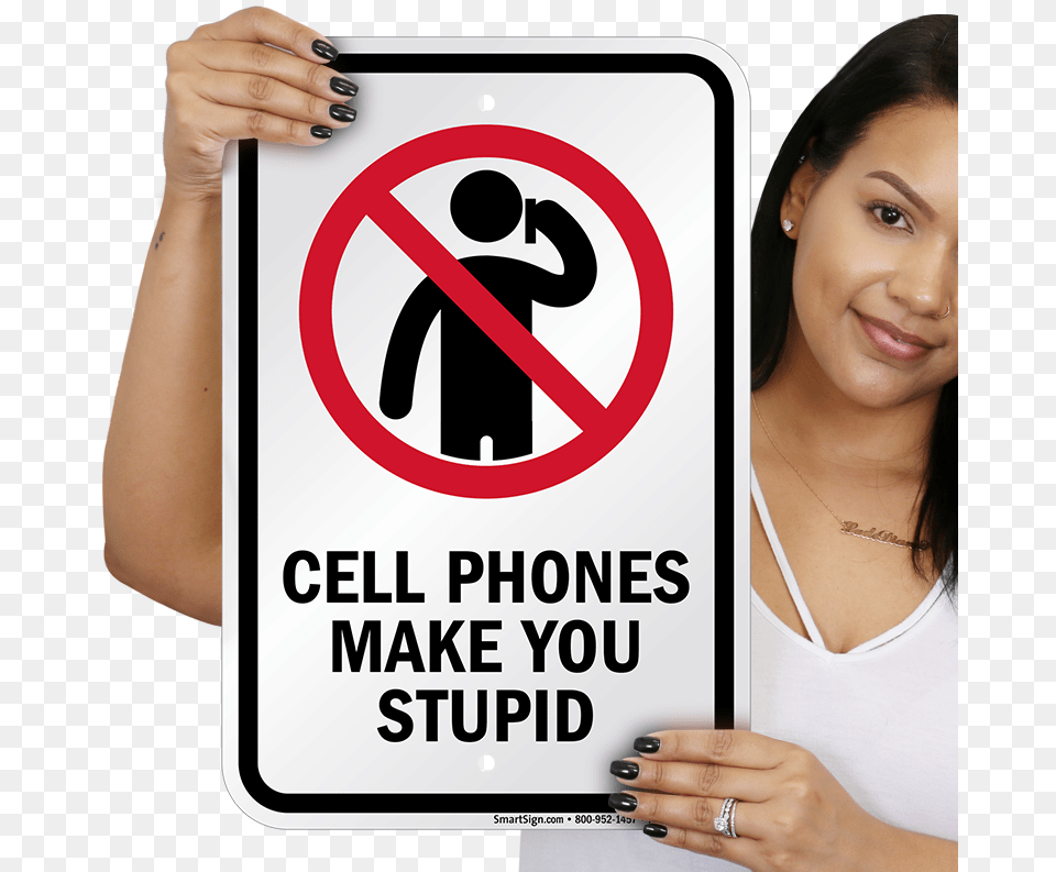 No Mobile Phones Petrol Stations, Sign, Symbol, Adult, Female Free Png