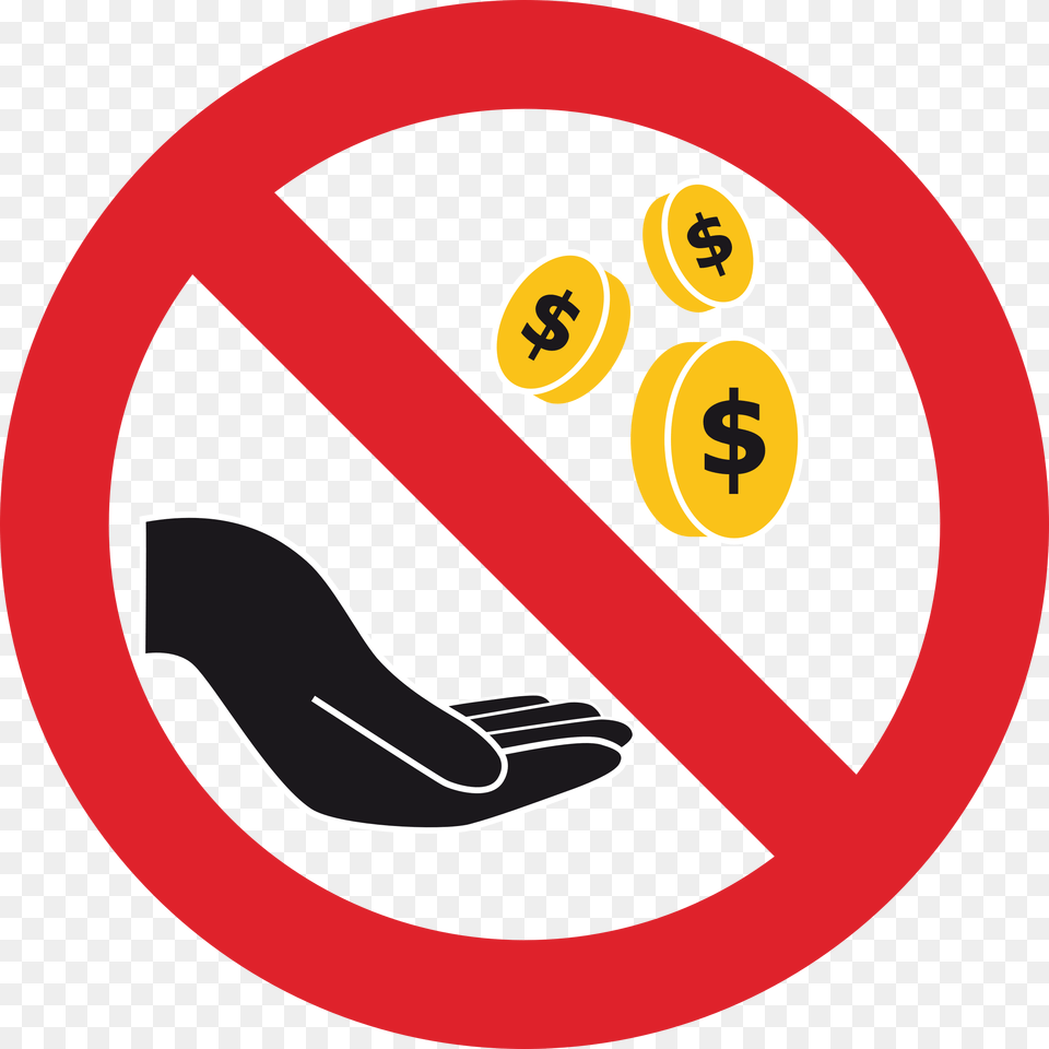 No Money, Sign, Symbol, Road Sign, Disk Free Png