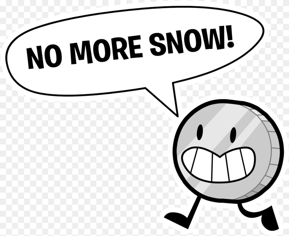 No More Snow By Animationfever No More Snow By Animationfever Bfdi No More Snow, Sticker, Book, Comics, Publication Free Transparent Png