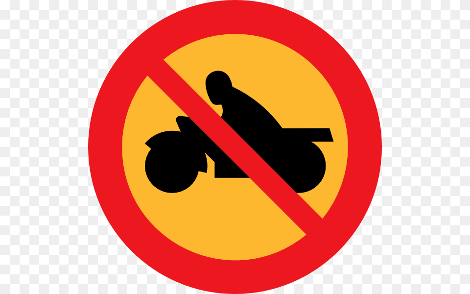 No Motorbikes, Sign, Symbol, Road Sign Free Png