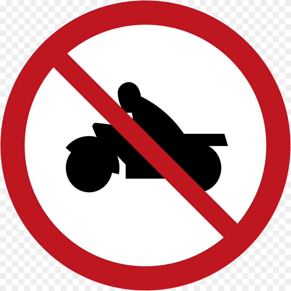 No Motorcycles Sign In Jamaica Clipart, Symbol, Road Sign Png Image