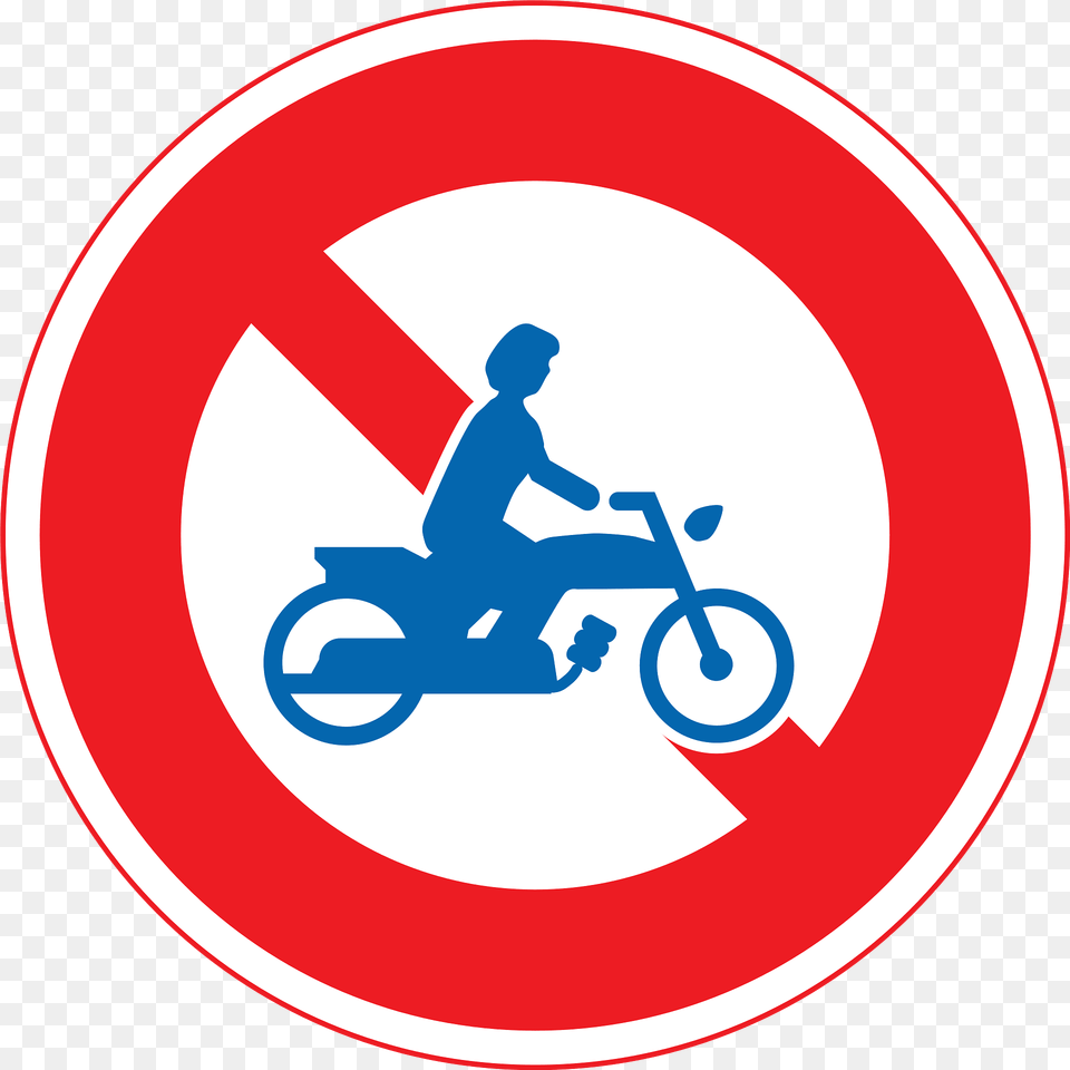 No Motorcycles Sign In Japan Clipart, Symbol, Motorcycle, Transportation, Vehicle Png