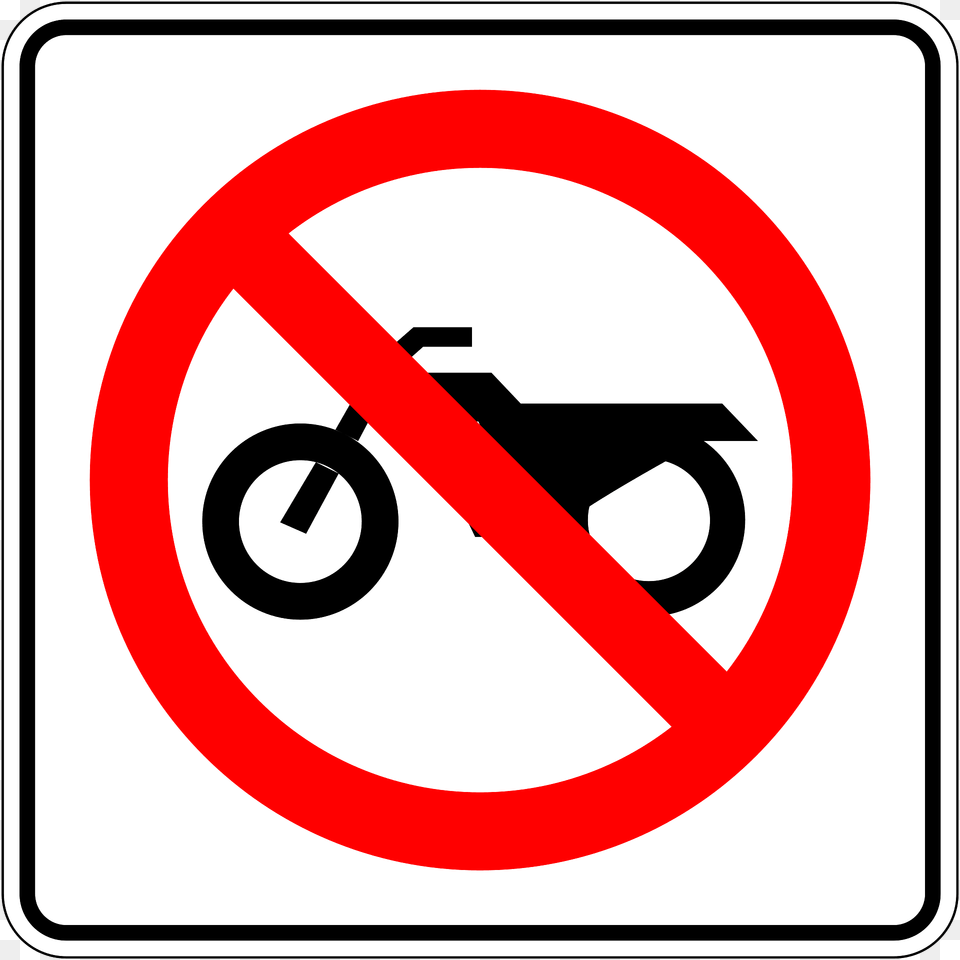 No Motorcycles Sign In Mexico Clipart, Symbol, Road Sign Png Image