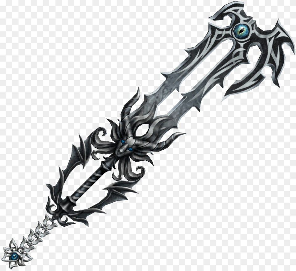 No Name Xehanort Keyblade, Sword, Weapon, Blade, Dagger Free Png Download
