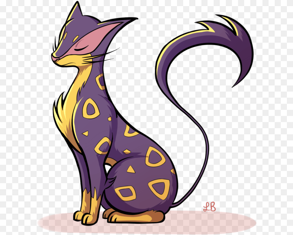 No Need To Act All Haughty Liepard Liepard Fan Art, Animal, Cat, Egyptian Cat, Mammal Png