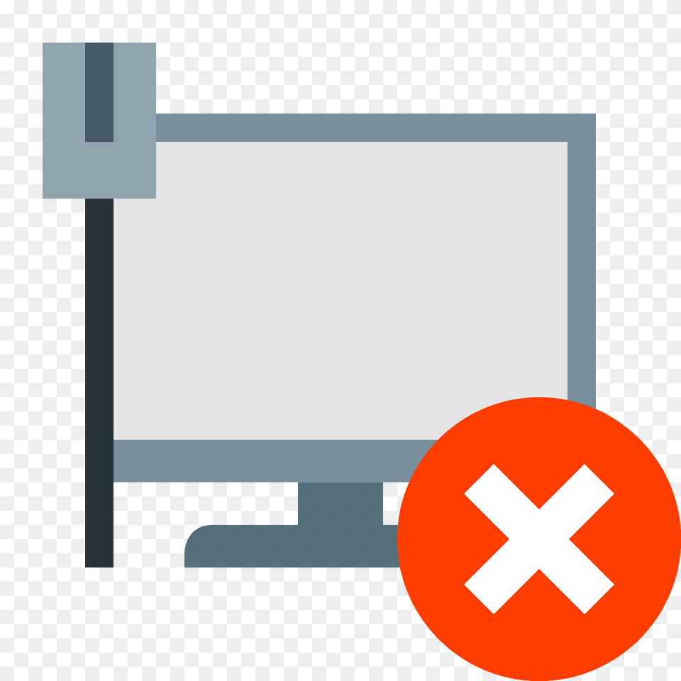 No Network Icon, Electronics, Screen, White Board, Computer Hardware Png Image