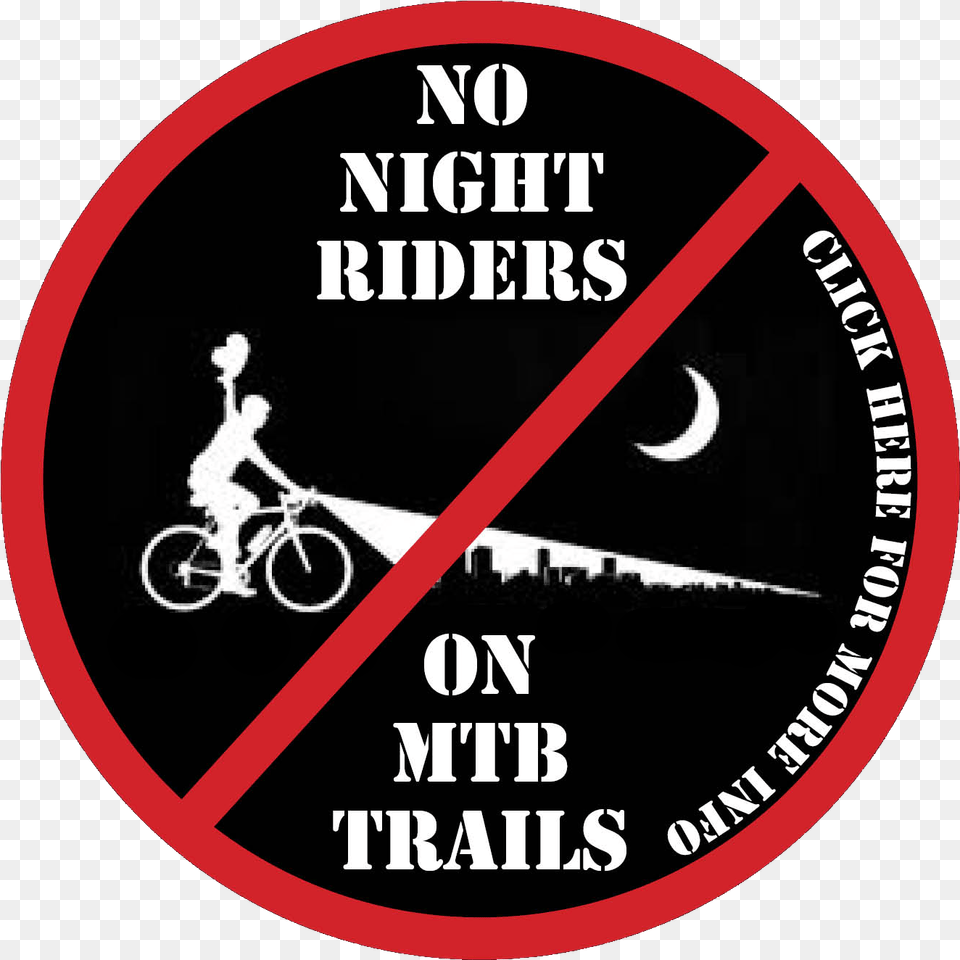 No Nite Rider Circle, Bicycle, Transportation, Vehicle, Machine Png Image