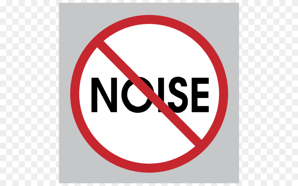 No Noise Logo Transparent Vector, Sign, Symbol, Road Sign Png Image