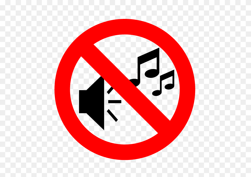 No Noise Transparent No Noise, Sign, Symbol, Road Sign Free Png