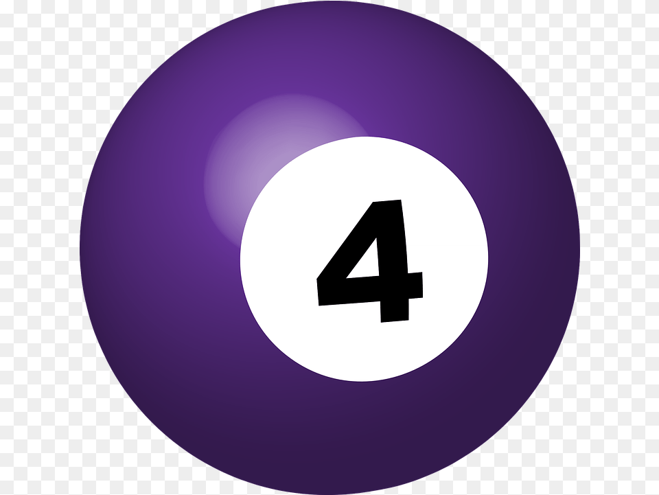 No Number 4 Transparent Background, Symbol, Text, Sphere, Disk Free Png