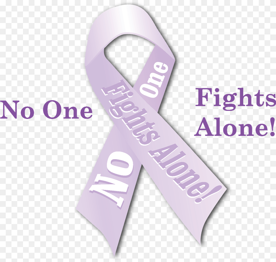 No One Fights Alone Cancer Ribbon, Sash, Dynamite, Weapon Png