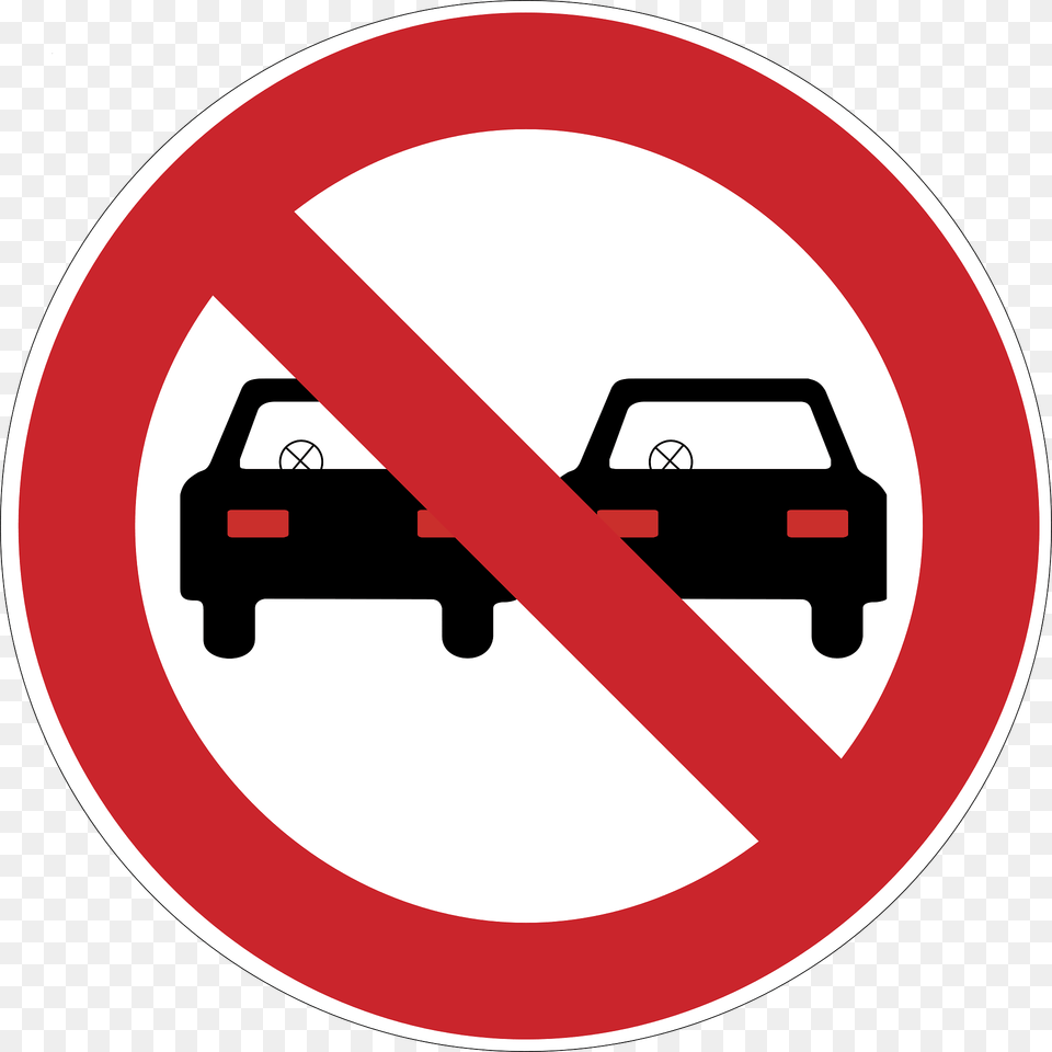 No Overtaking Sign In Argentina Clipart, Symbol, Pickup Truck, Transportation, Truck Free Png Download